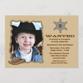 Invitation de fête d'anniversaire de photo