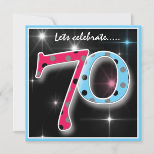 Invitation de fête d'anniversaire de point de