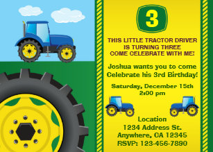 Invitations Faire Part Tracteur Zazzle Fr