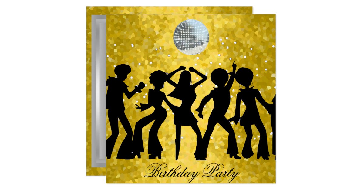 Invitation de fête d