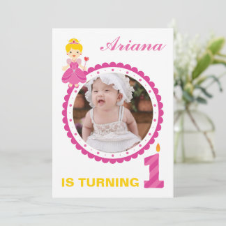 Invitation de fête d'anniversaire Modèle