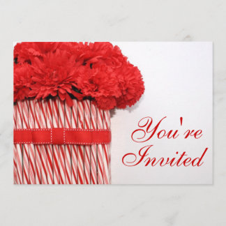 Invitation de fête de bouquet de canne à sucre