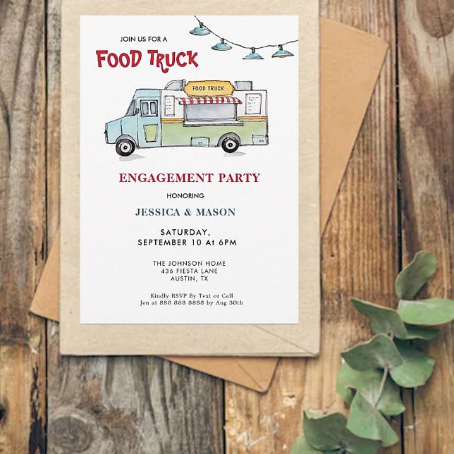 Invitation de fête de fiançailles de mariage de ca (Créateur téléchargé)