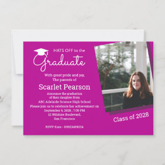 Invitation de fête de la fête de la fête de la fêt