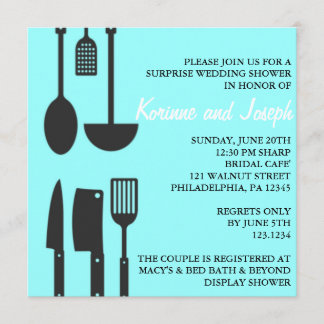Invitation de Fête de la mariée