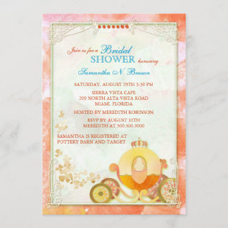 Invitation de Fête de la mariée