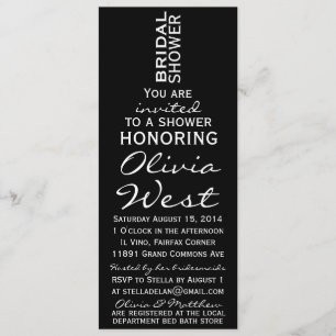 Invitation de Fête de la mariée de bouteille de