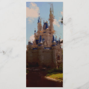 Invitation de Fête de la mariée de château