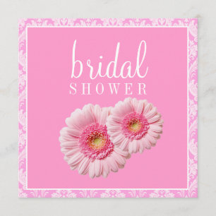 Invitation de Fête de la mariée de marguerite