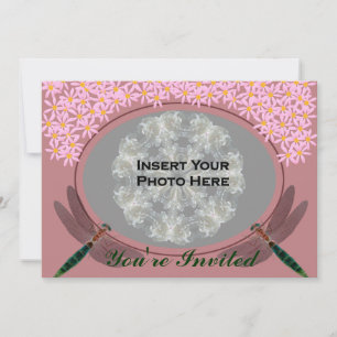Invitation de Fête de la mariée de photo de