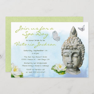 Invitations Faire Part Cartes Anniversaire Bouddha Zazzle Fr