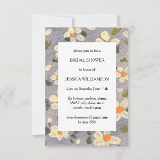 Invitation de Fête de Mariage Florale
