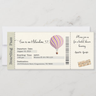 Invitation de Fête de Mariage, Invitation de Ballo
