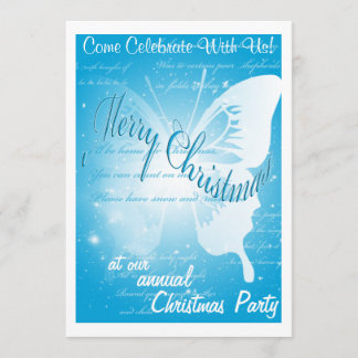 Invitation de fête de Noël