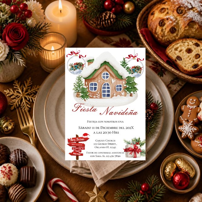 Invitation de fête de Noël (Créateur téléchargé)