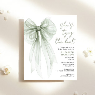 Invitation de Fête des mariées d'aquarelle de la b