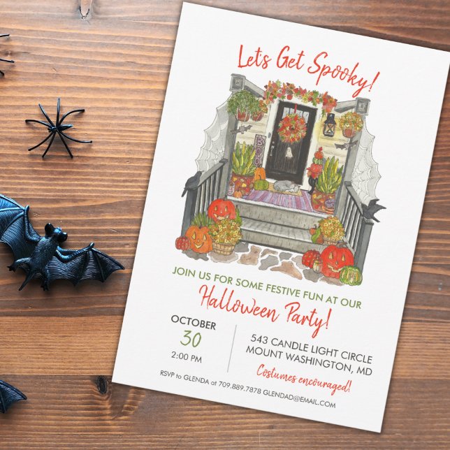 Invitation de fête d'Halloween (Créateur téléchargé)