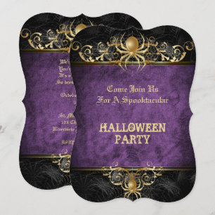 Invitation de fête d'Halloween