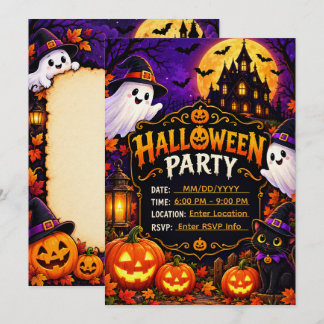 Invitation de fête d'Halloween modèle | Premium Sp