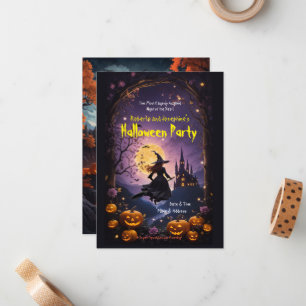 Invitation de fête d'Halloween v2