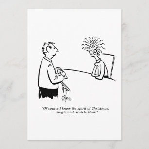 Invitation de fête - Esprit de Noël