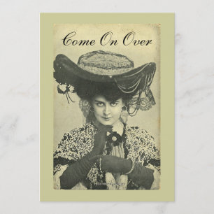 Invitation de fête - Invitation Vintage Vixen !