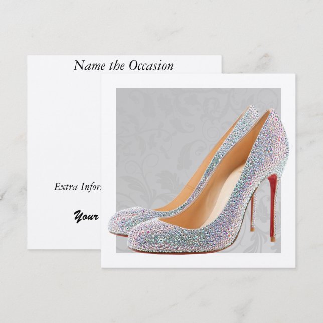 Invitation de fête par SRF (Devant / Derrière)