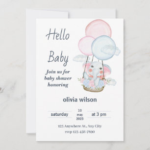 Invitation de fête pour enfants mignonne et amusan
