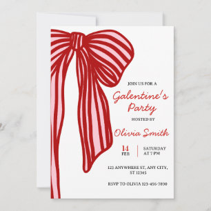 invitation de fête pour la soirée des filles de la