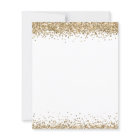 Invitation de fête pour vingt-et-un ans pailletée 