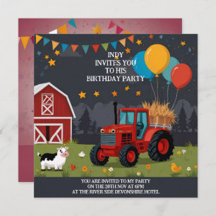 Invitation de fête que vous pouvez personnaliser à