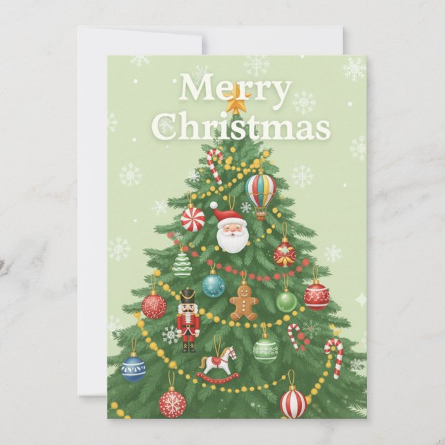 Invitation de Fêtes Chaleureuses (Devant)