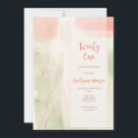 Invitation de feuillage à l'aquarelle<br><div class="desc">Une invitation dessinée à la main, à l'aquarelle avec des couleurs atténuées et des fouets de feuillage. (Image par Freepik). La carte est facile à personnaliser avec votre libellé, police et couleur de police. Pas exactement ce que vous recherchez ? Tous nos produits peuvent être conçus sur mesure pour répondre...</div>