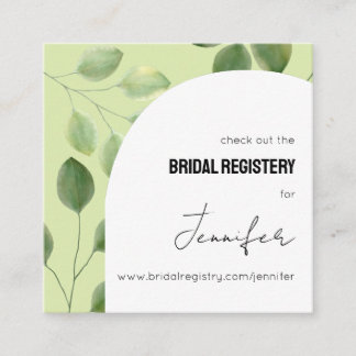 Invitation de feuilles d'eucalyptus verdure magnif