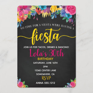INVITATION DE FIESTA