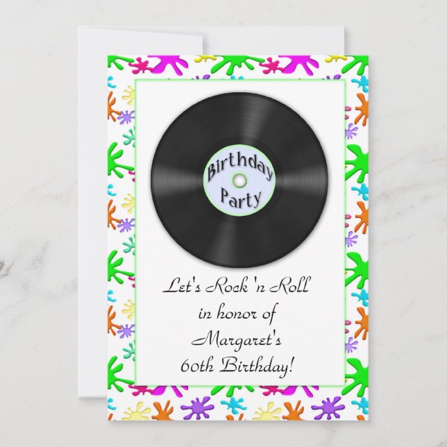 Invitation de FiftiesThemed (Devant)