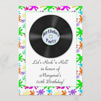 Invitation de FiftiesThemed