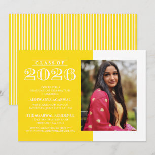 INVITATION DE FIN D'ÉTUDES PROMOTION 2026 CLASSIQU