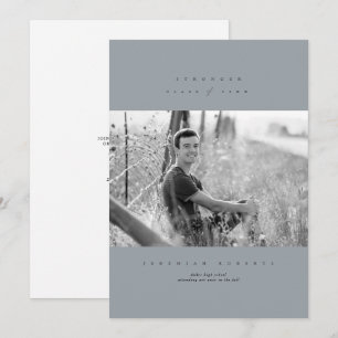 Invitation de fin d'études Serif Clean