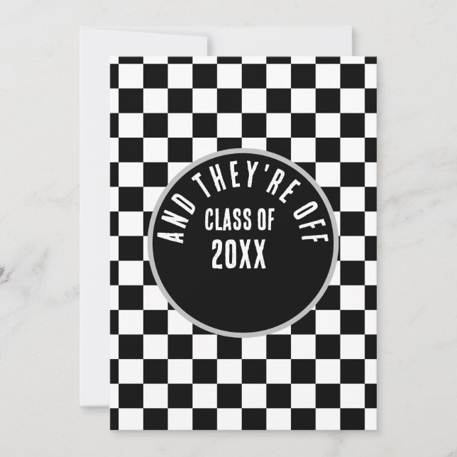 Invitation de fin d'études sur le thème de la cour (Devant)