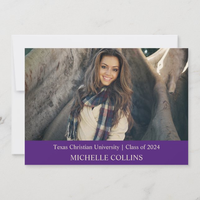 Invitation de finition d'or élégant (Dos)