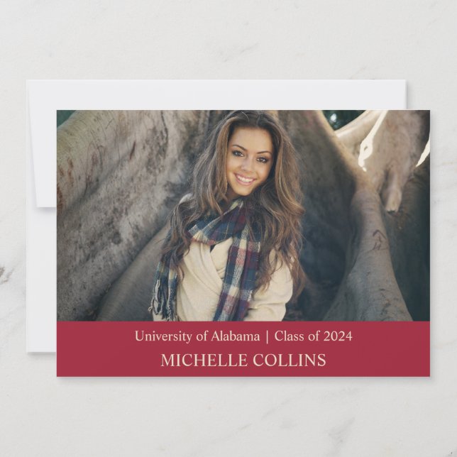 Invitation de finition d'or élégant (Dos)