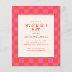 Invitation de finition du tableau de bord rose bud