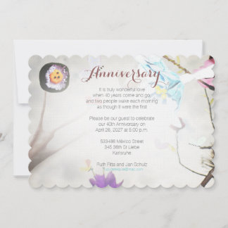 Invitation de fleur