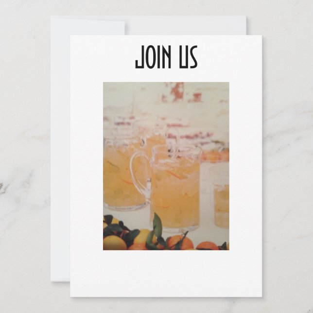 INVITATION DE FUN HEIN D'ÉTÉ (Devant)