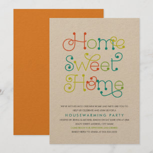Invitation de Fun & Whimsical Houseécher Party
