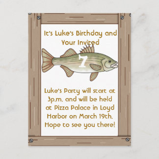 Invitation de garçons de fête d'anniversaire de