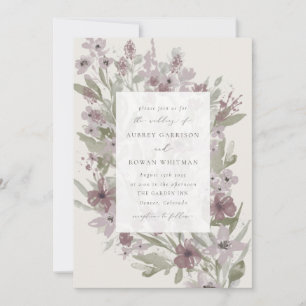 Invitation de Garden Flourish