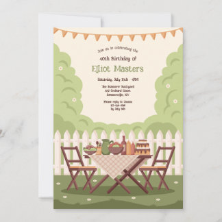 Invitation de Garden Party