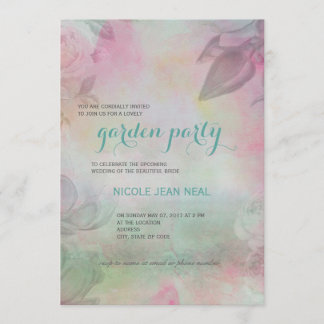 Invitation de Garden Party